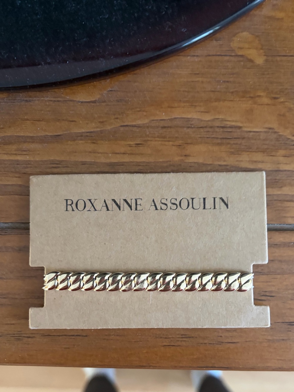 Roxanne Assoulin gold tone bracelet